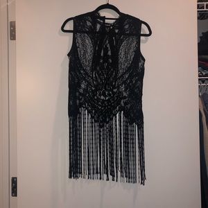 Zara Fringe Tank